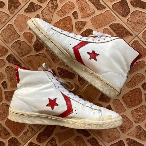 1980s high top sneakers.